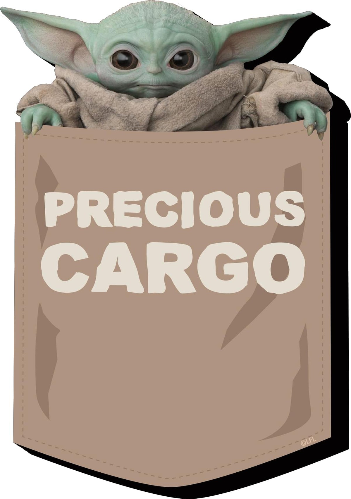 Star Wars The Mandalorian The Child Precious Cargo Funky Chunky Magnet