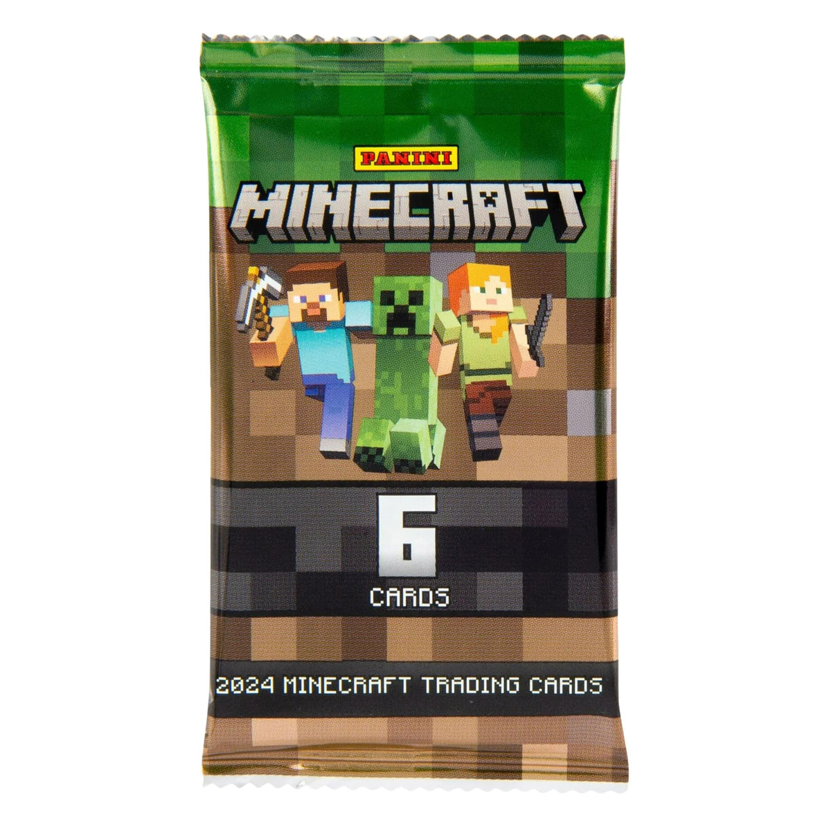 Minecraft 2024 Panini Blaster Box | 6 Packs