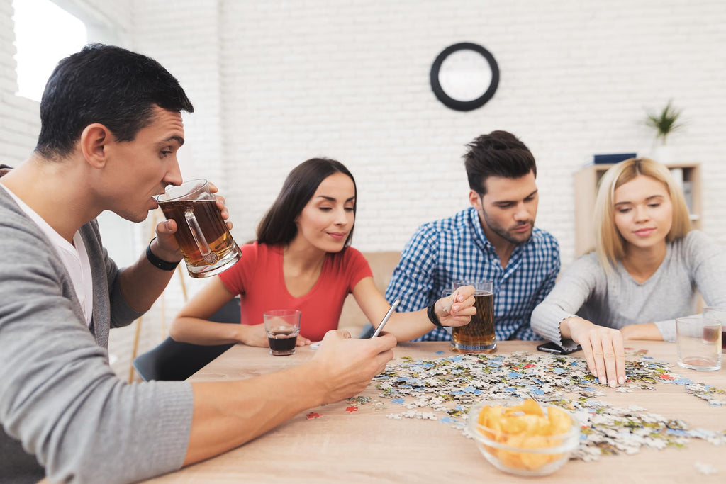 Friends Milkshake 1000 Piece Slim Jigsaw Puzzle