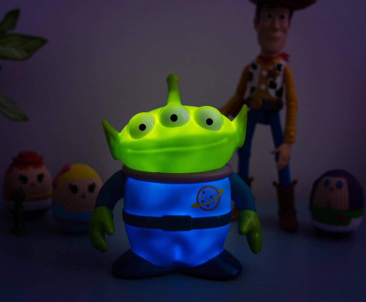 Disney Pixar Toy Story 4 Pizza Planet Alien Figural Mood Light | 6 Inches Tall