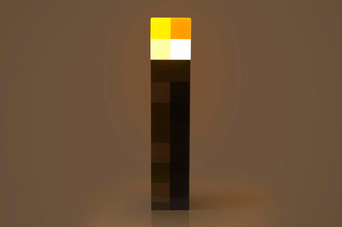 Minecraft LED Light 12 Inch Torch & 7 inch Potion Set of 2