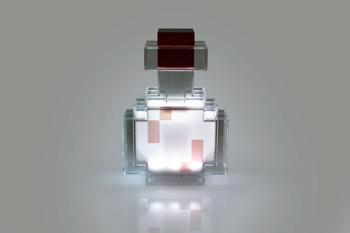 Minecraft LED Light 12 Inch Torch & 7 inch Potion Set of 2
