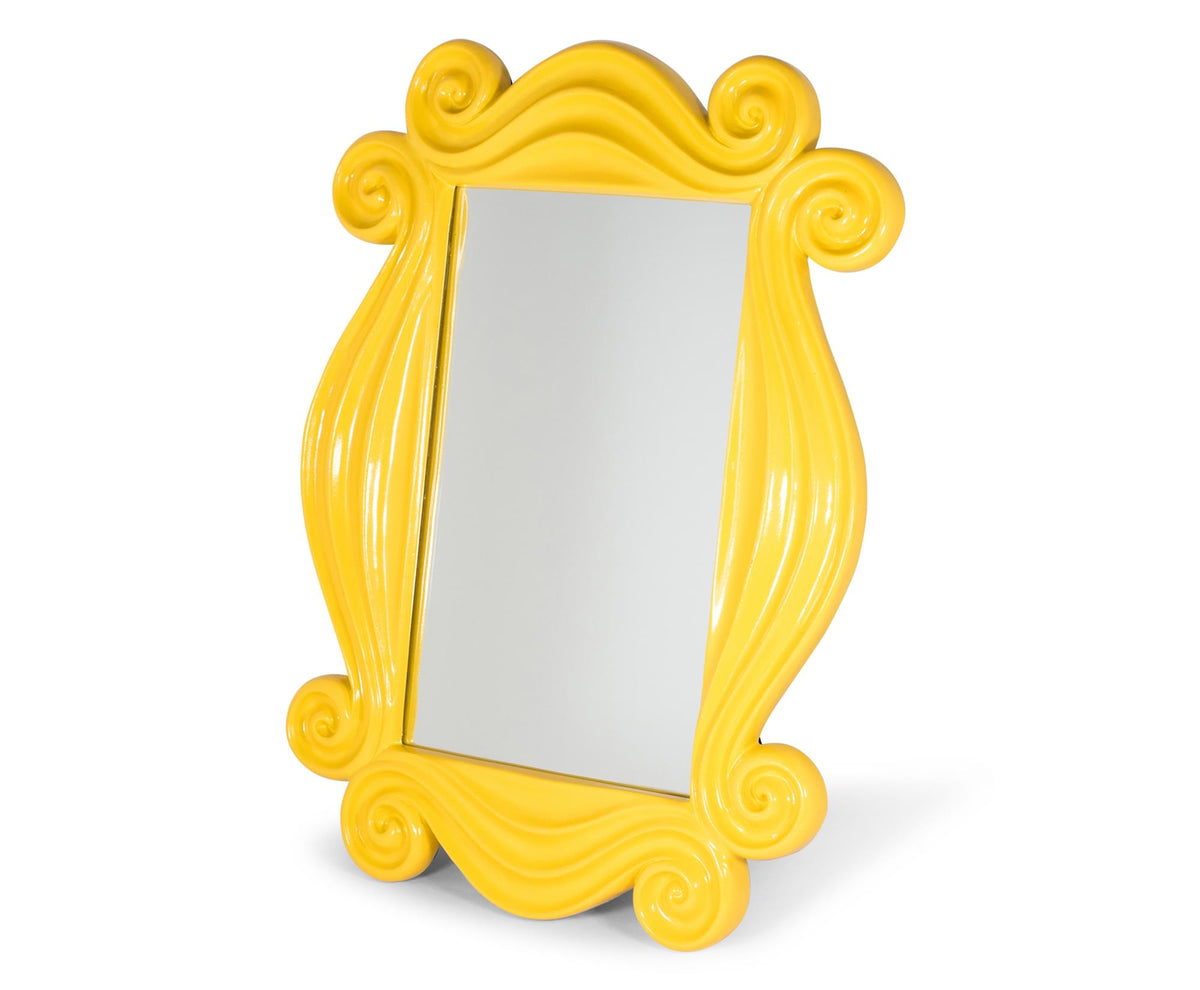 Friends TV Show Yellow Peephole Frame Door Mirror Replica | 15 x 11 Inches