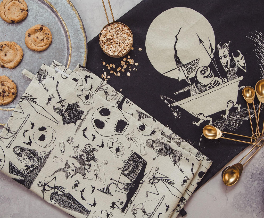 Disney The Nightmare Before Christmas Kitchen Tea Towel Set