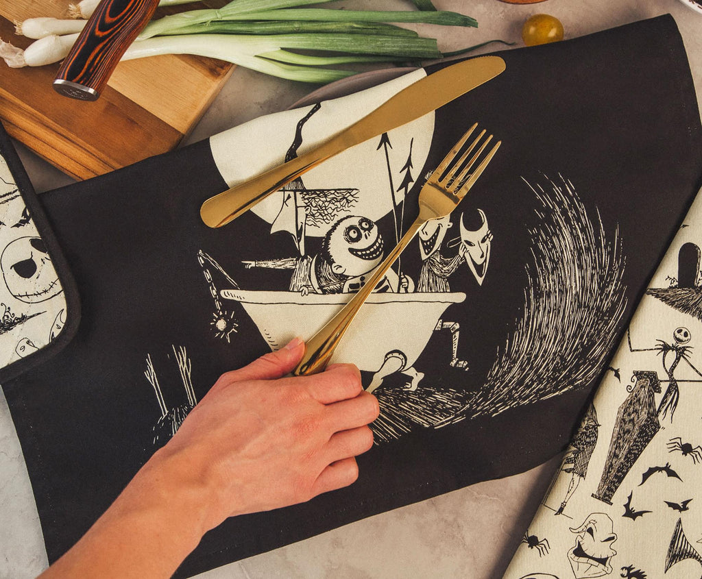 Disney The Nightmare Before Christmas Kitchen Tea Towel Set