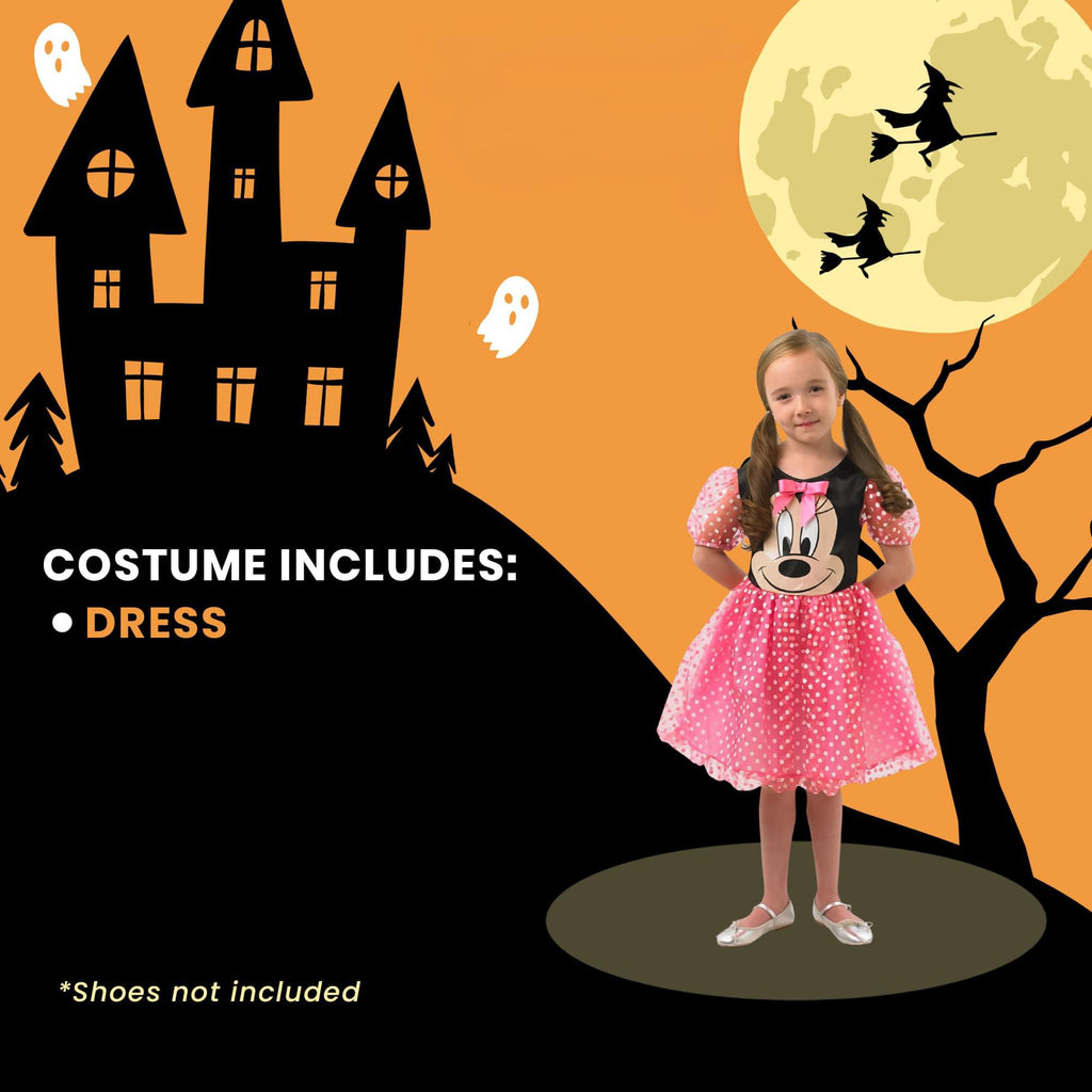 Disney Pink Puffball Minnie Mouse Child Costume