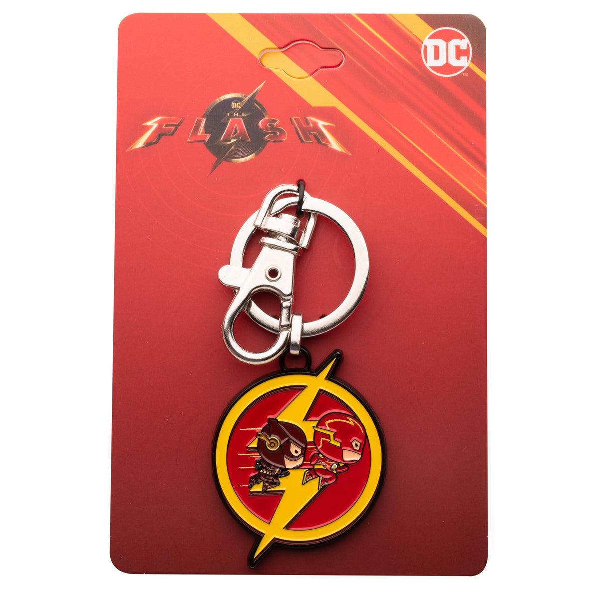 DC Comics The Flash Chibi Character Metal Keychain