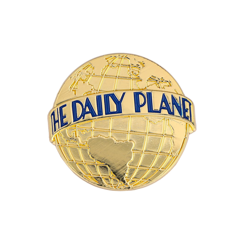 DC Studios Superman Daily Planet Gold Logo Enamel Pin