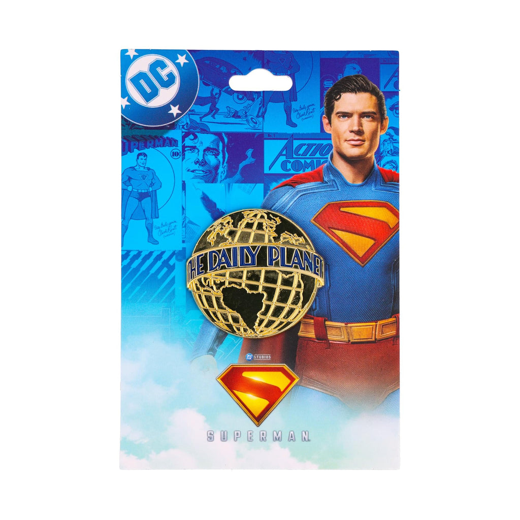 DC Studios Superman Daily Planet Gold Logo Enamel Pin