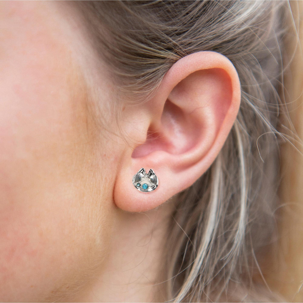 Star Wars 3 Pack Earring Set, Lola - Droid, Inquisitor logo and Obi Wan Com Device.