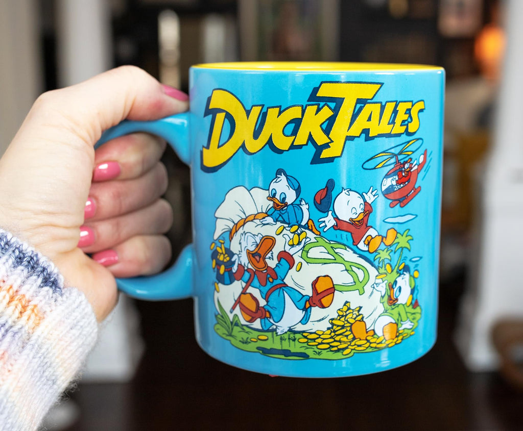 Disney DuckTales Money Bags Ceramic Mug | Holds 20 Ounces