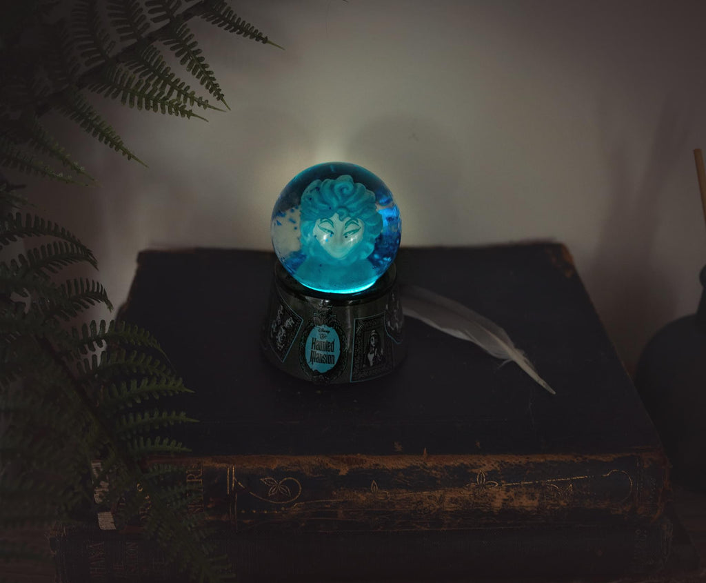 Disney Haunted Mansion Madame Leota Light-Up Mini Snow Globe | 2.75 Inches Tall