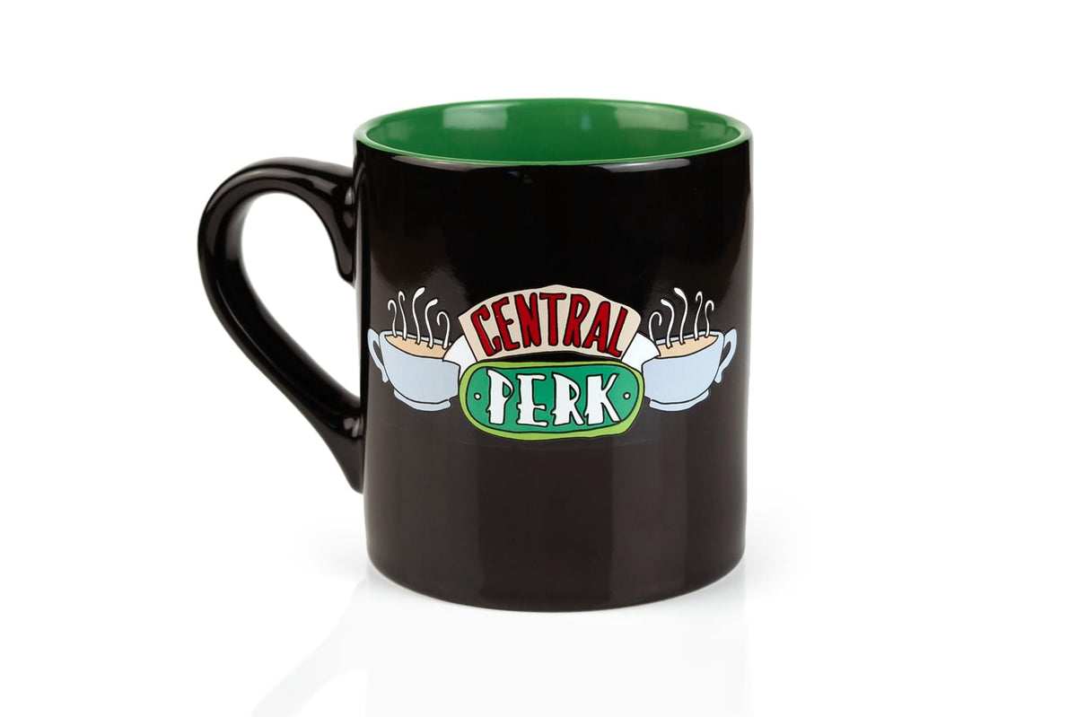 Friends Central Perk Ceramic 14oz Black Ceramic Mug