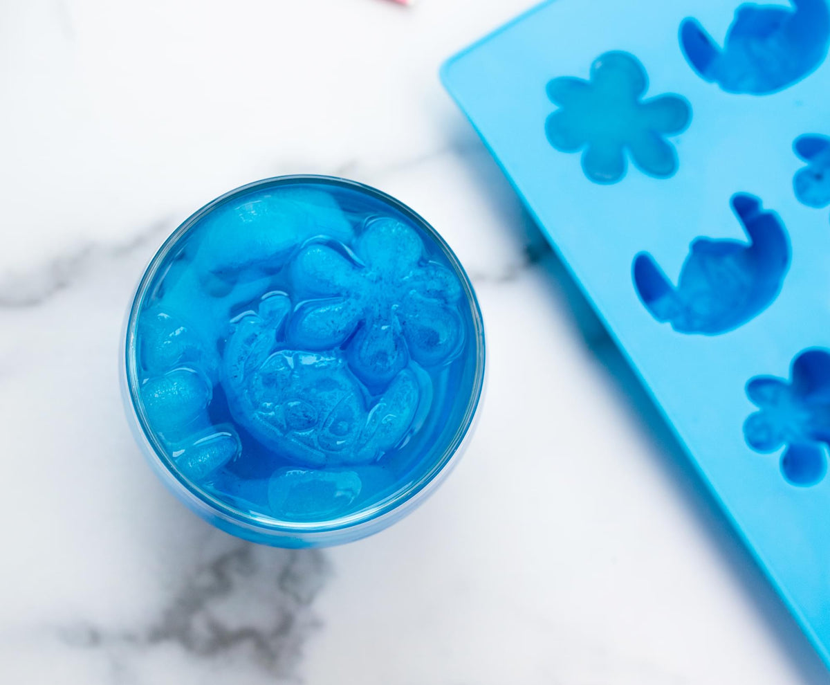 Disney Lilo & Stitch Silicone Mold Ice Cube Tray | Makes 8 Cubes