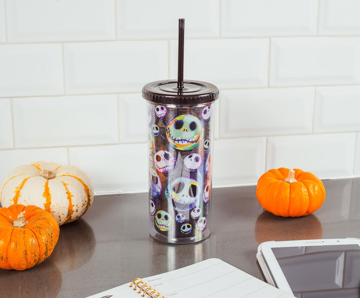 Disney The Nightmare Before Christmas Jack Skellington Faces Carnival Cup