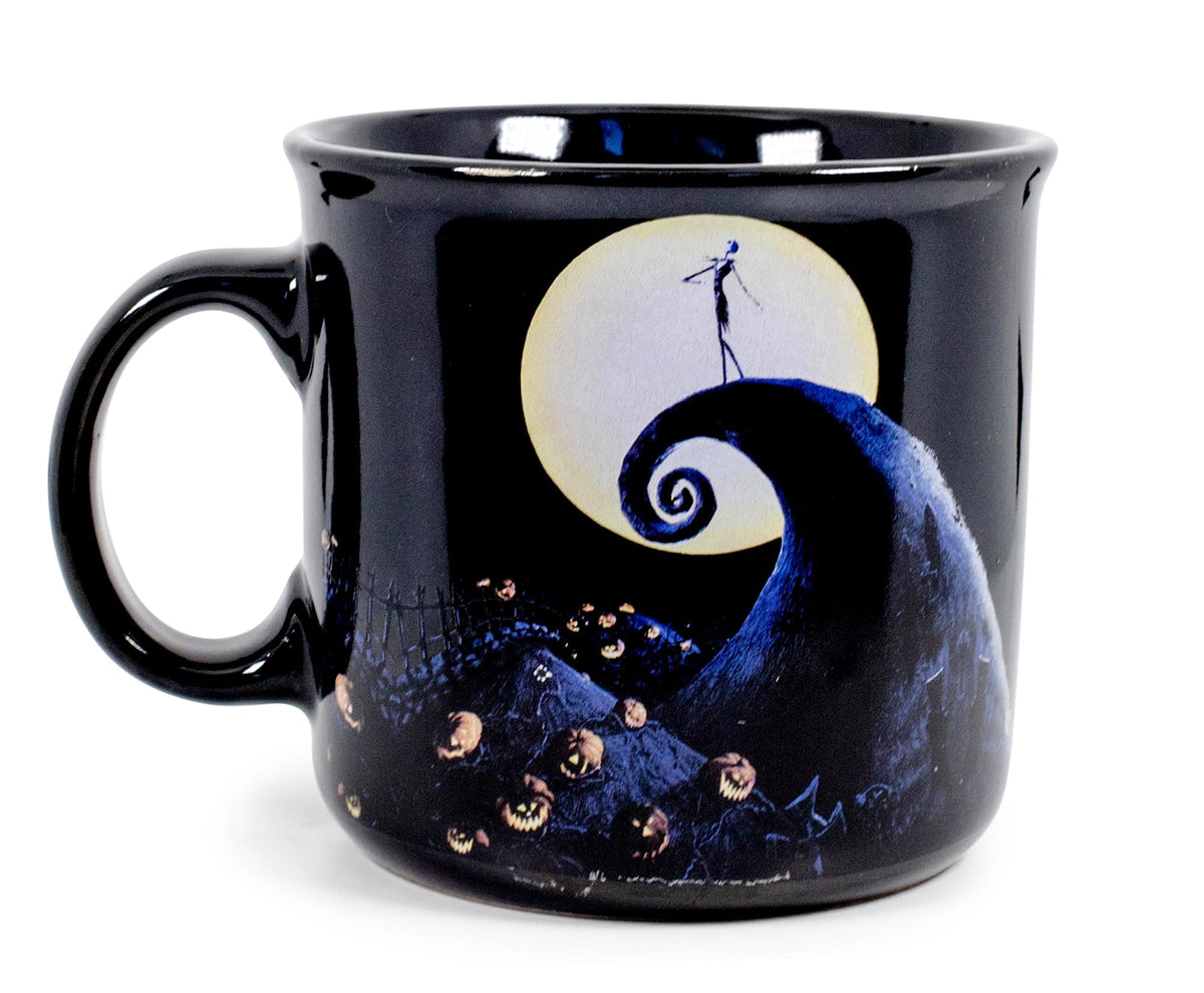 The Nightmare Before Christmas Jack Skellington Camper Mug | Holds 20 Ounces