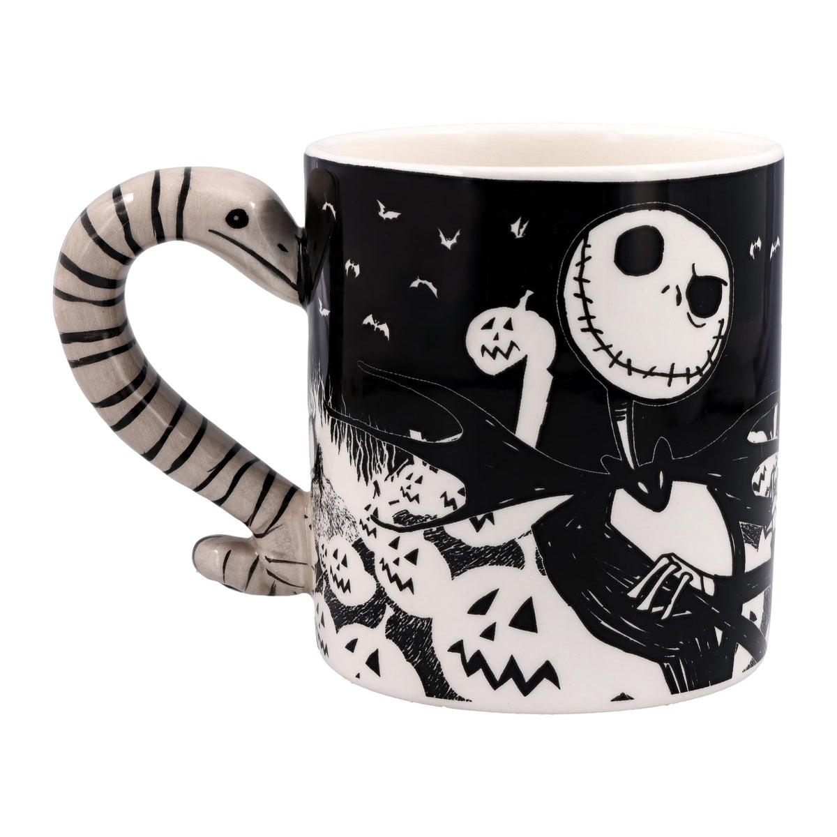 Disney The Nightmare Before Christmas Moonlight Jack Mug With Sculpted Handle