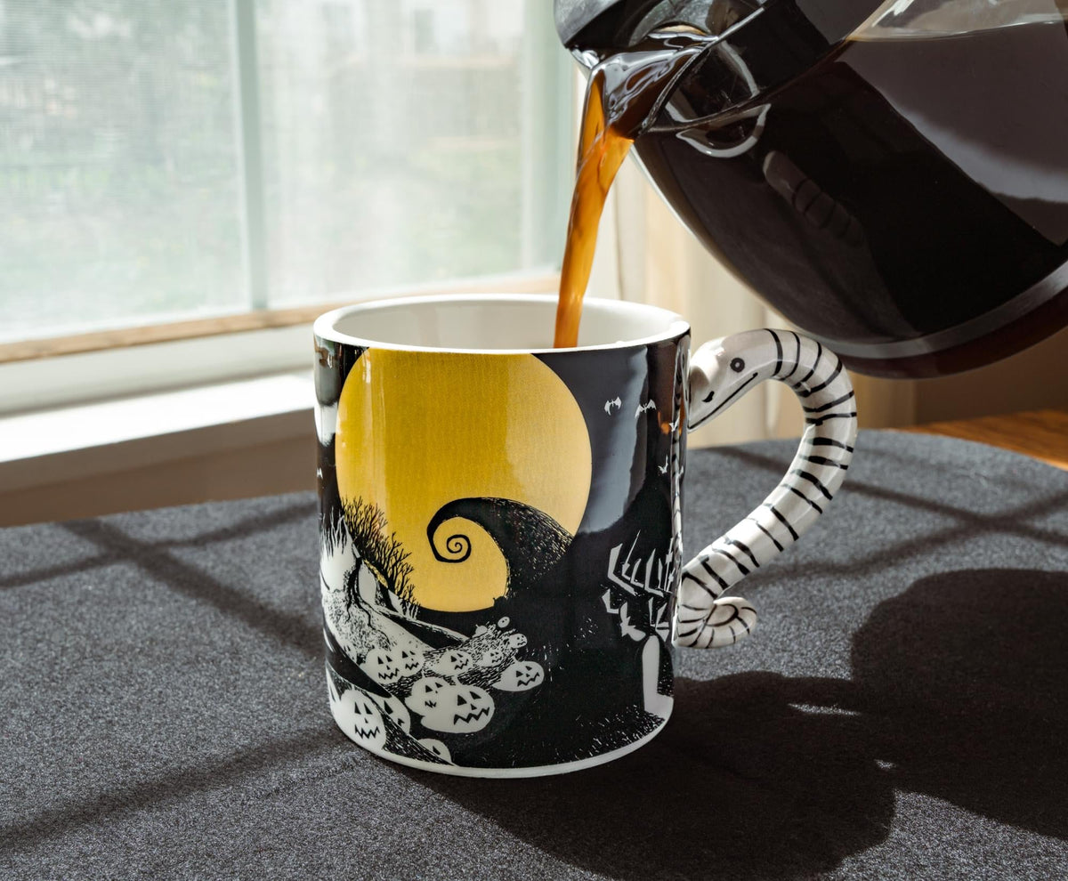 Disney The Nightmare Before Christmas Moonlight Jack Mug With Sculpted Handle