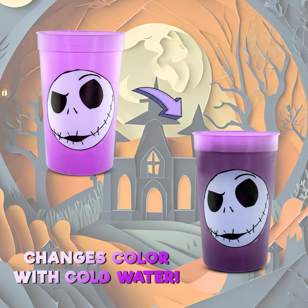 Disney The Nightmare Before Christmas Jack Color-Changing Cups | Set of 4