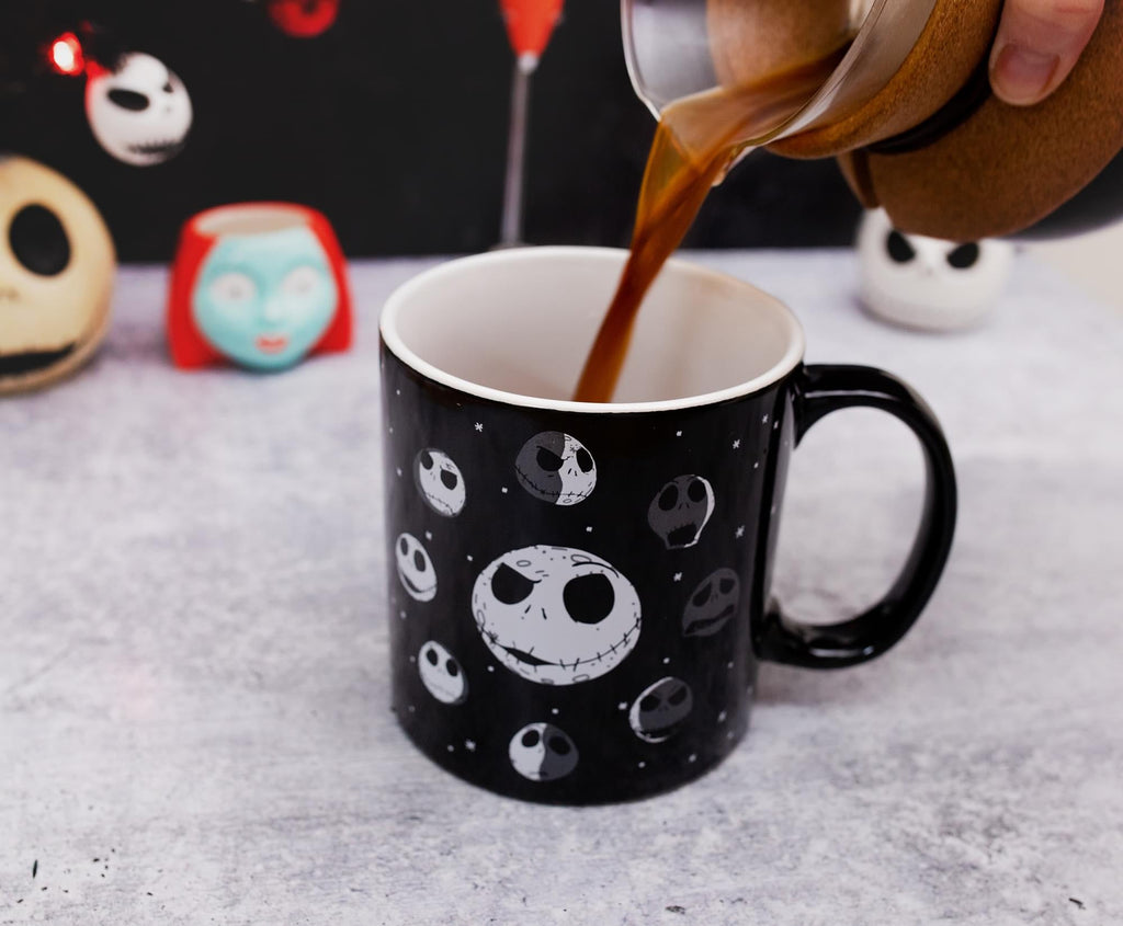 Disney The Nightmare Before Christmas Jack Moon Phases Ceramic Mug | 20 Ounces
