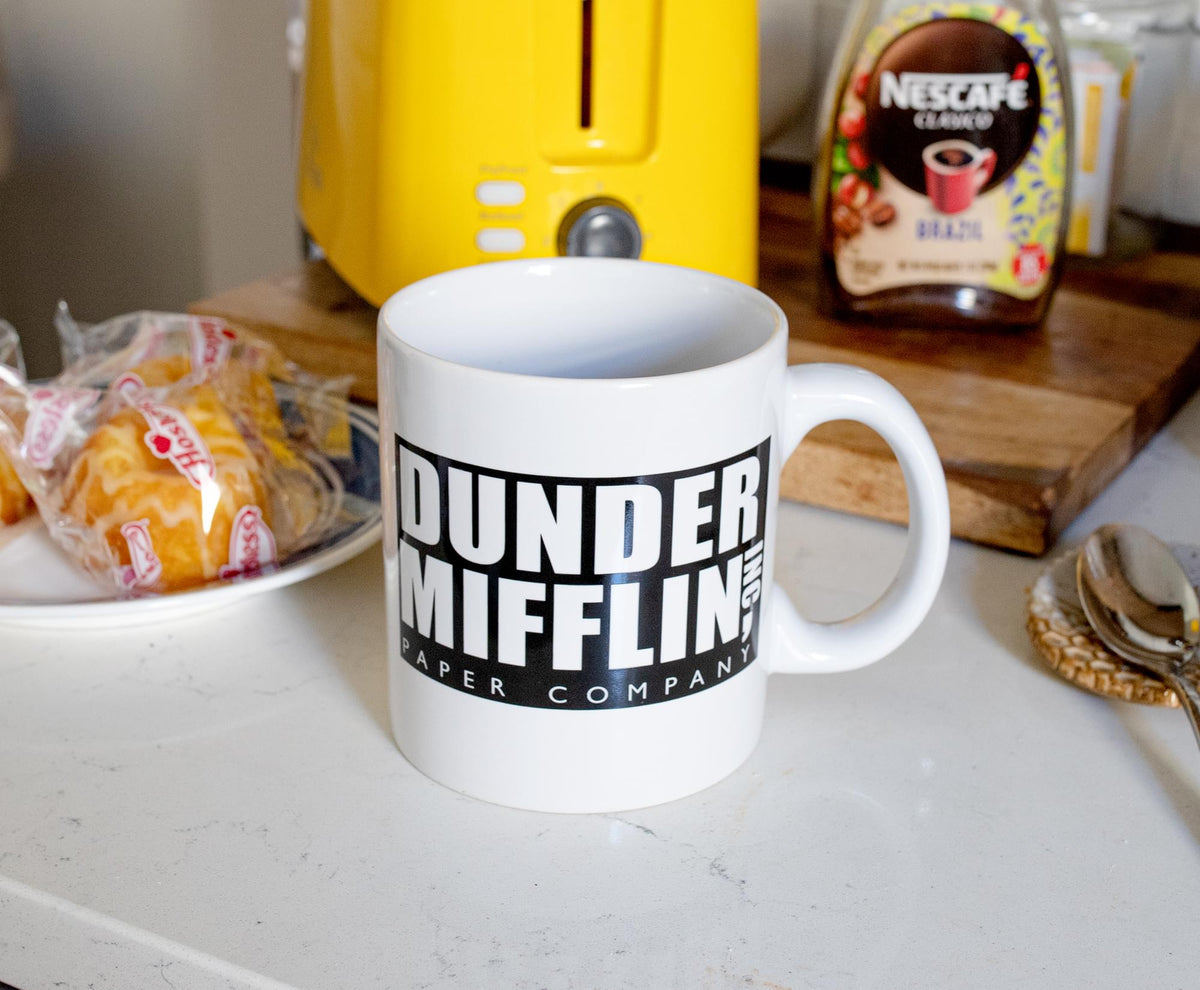 The Office Dunder Mifflin "World's Best Boss" Ceramic Mug | Holds 20 Ounces