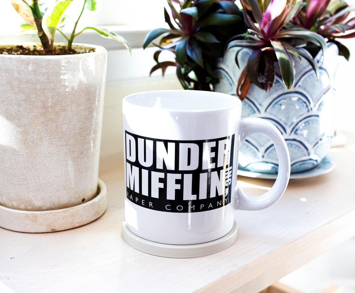 The Office Dunder Mifflin "World's Best Boss" Ceramic Mug | Holds 20 Ounces