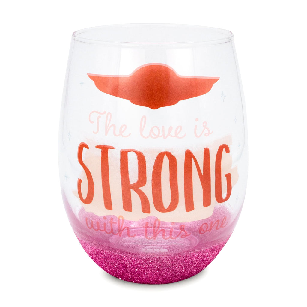 Star Wars: The Mandalorian The Child Teardrop Stemless Wine Glass | 20 Ounces