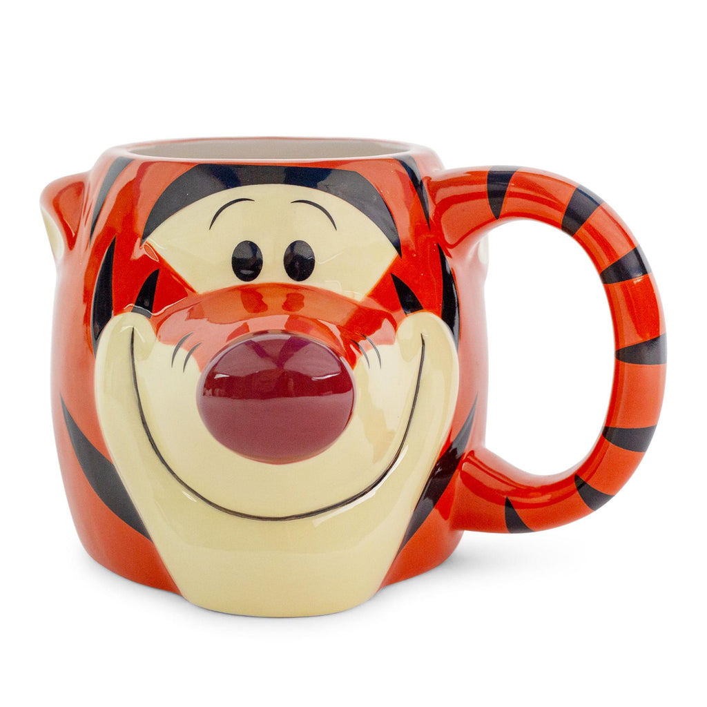 Disney Winnie the Pooh Tigger 3D Sculpted Ceramic Mug | Holds 20 Ounces