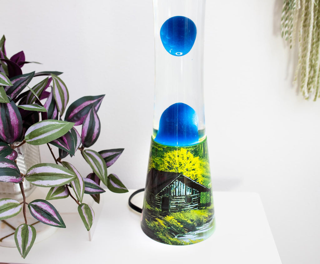 Bob Ross Mountain Retreat Motion Mood Light | 16 Inches