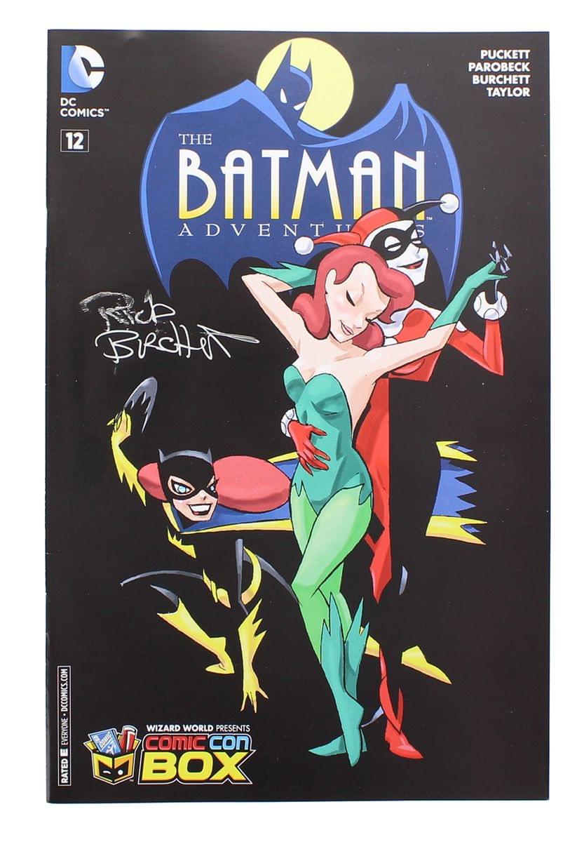DC Comics Batman Adventures #12 | Comic Con Box Color Cover | AUTOGRAPHED - Rick Burchett