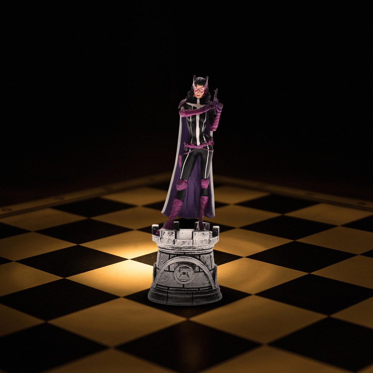 DC Chess Collection #21 Huntress (Rook) | Chess Piece Only