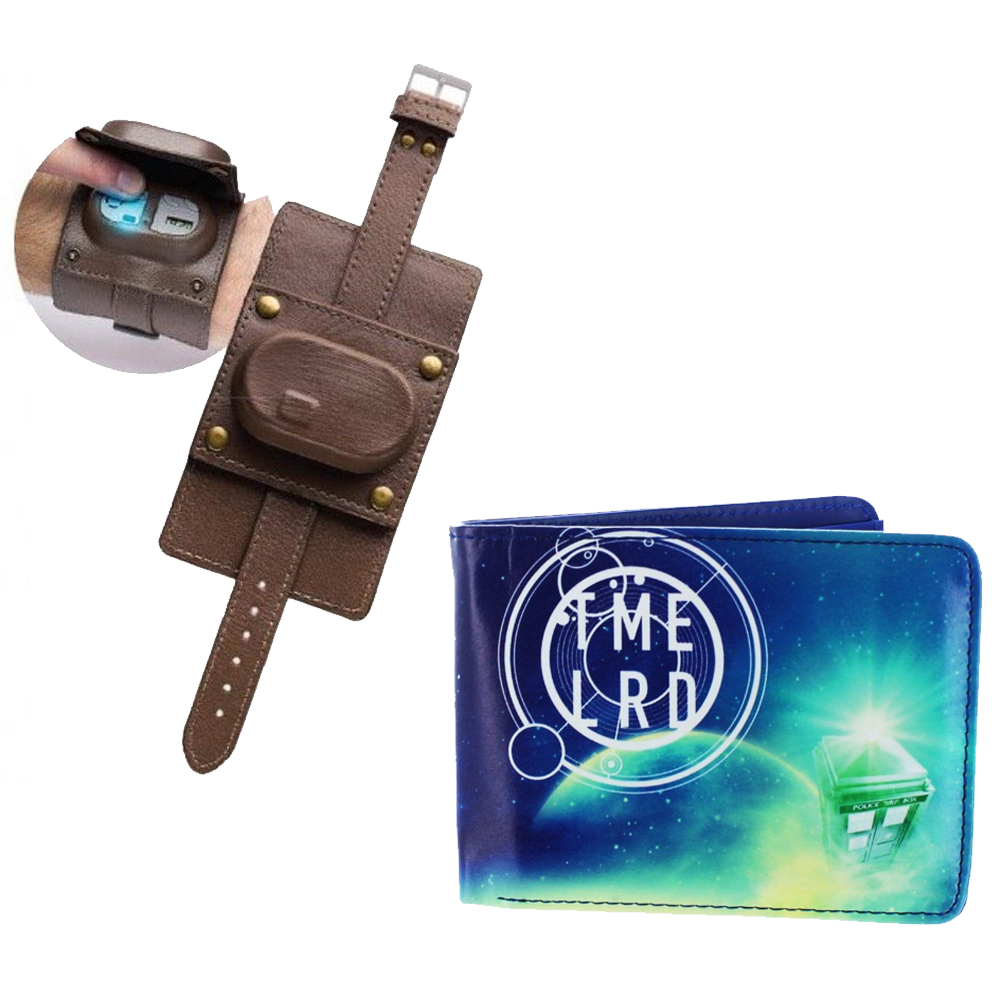 Doctor Who Themed Set With Wallet And Watch
