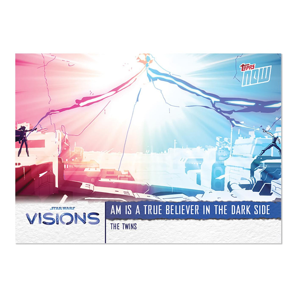 Star Wars Visions 2021 TOPPS NOW 5-Card Pack | The Twins