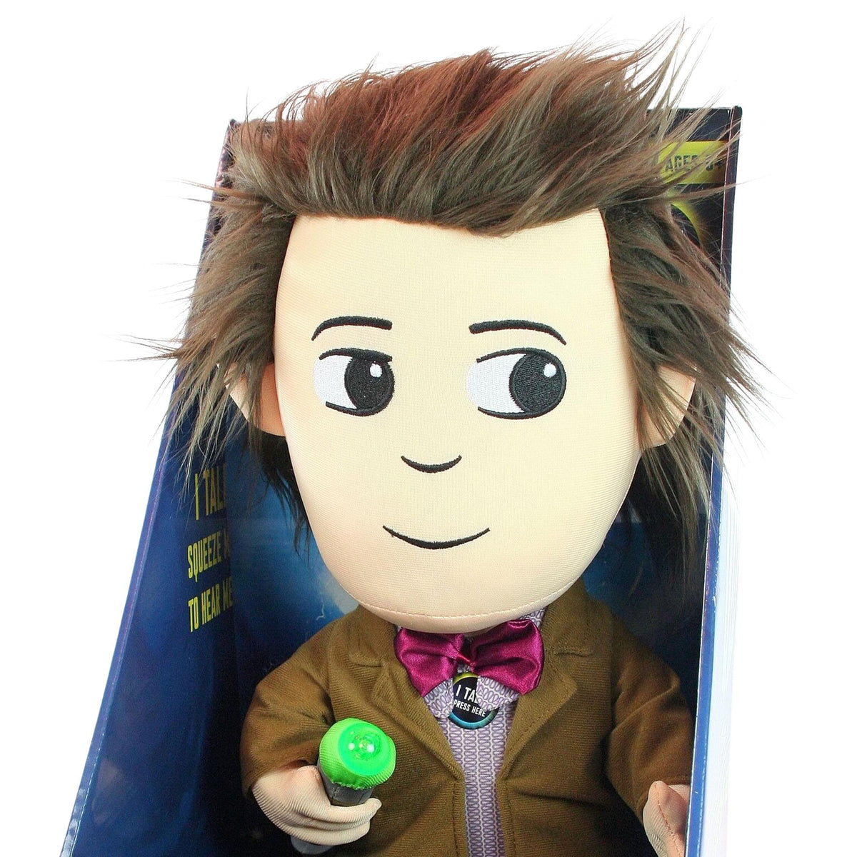 Doctor Who 11th Doctor w/ LED Sonic Screwdriver 9" Talking Plush
