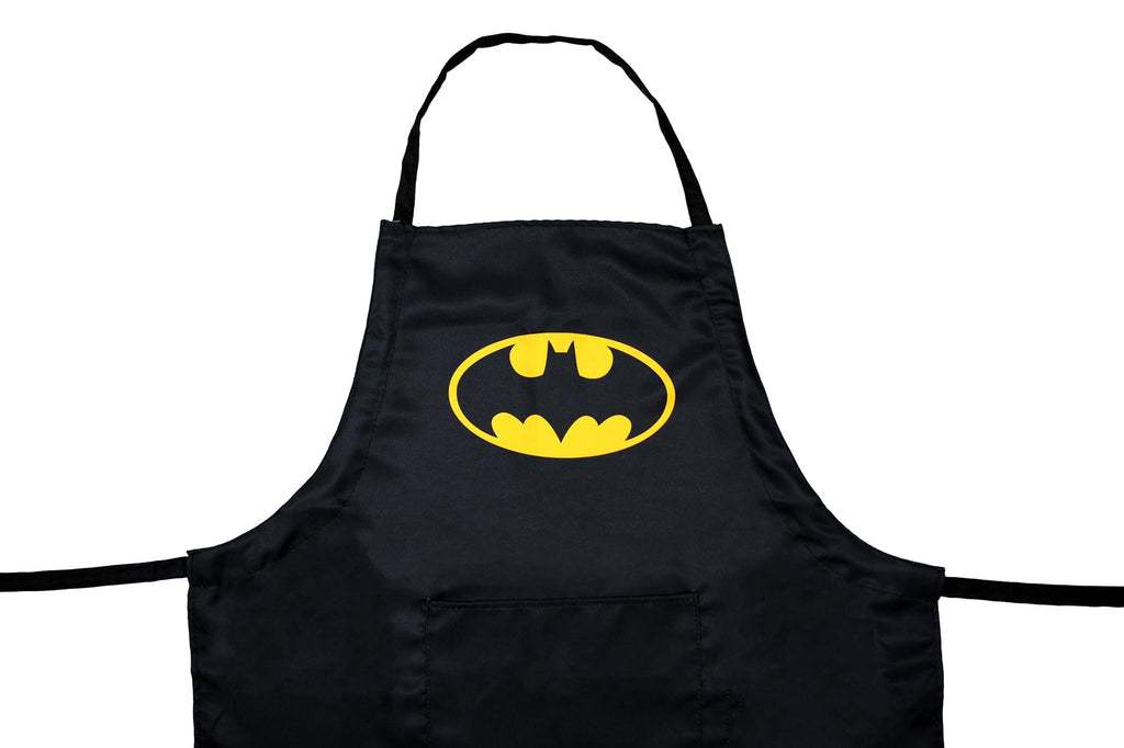 DC Comics Batman Logo Adjustable Adult Apron W/ Pockets | One Size