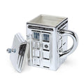 Doctor Who Chrome Tardis Ceramic Mug