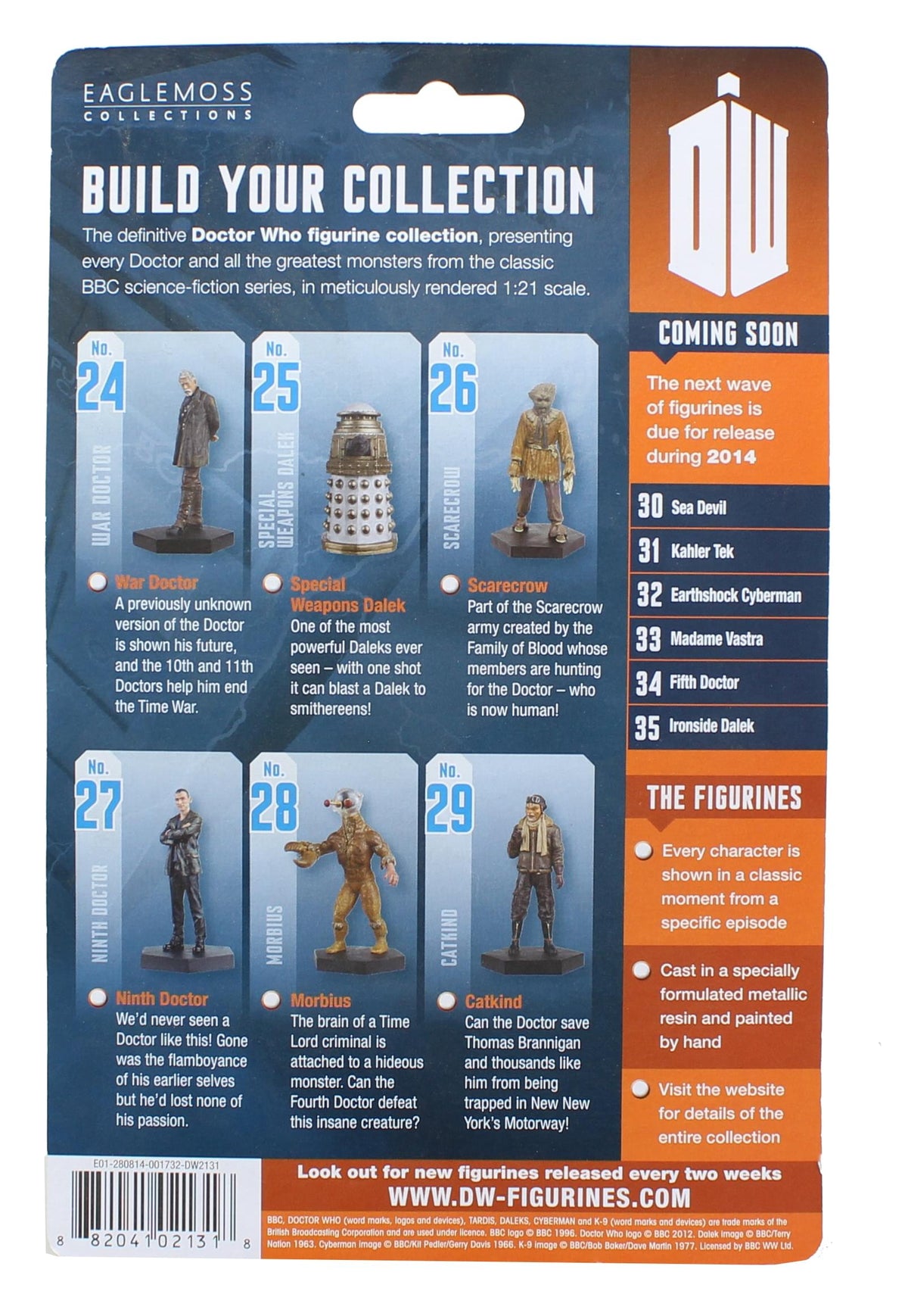 Doctor Who Sea Devil Resin Figure