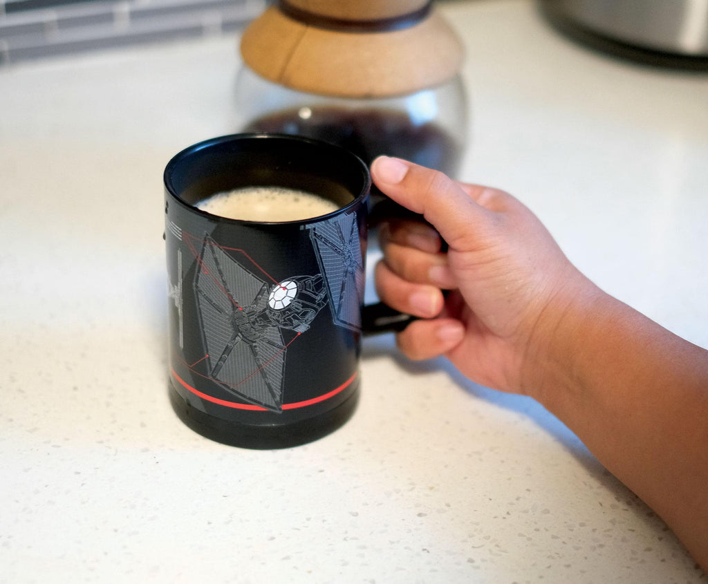 Star Wars Tie Fighter Self-Stirring 12 Ounce Travel Mug