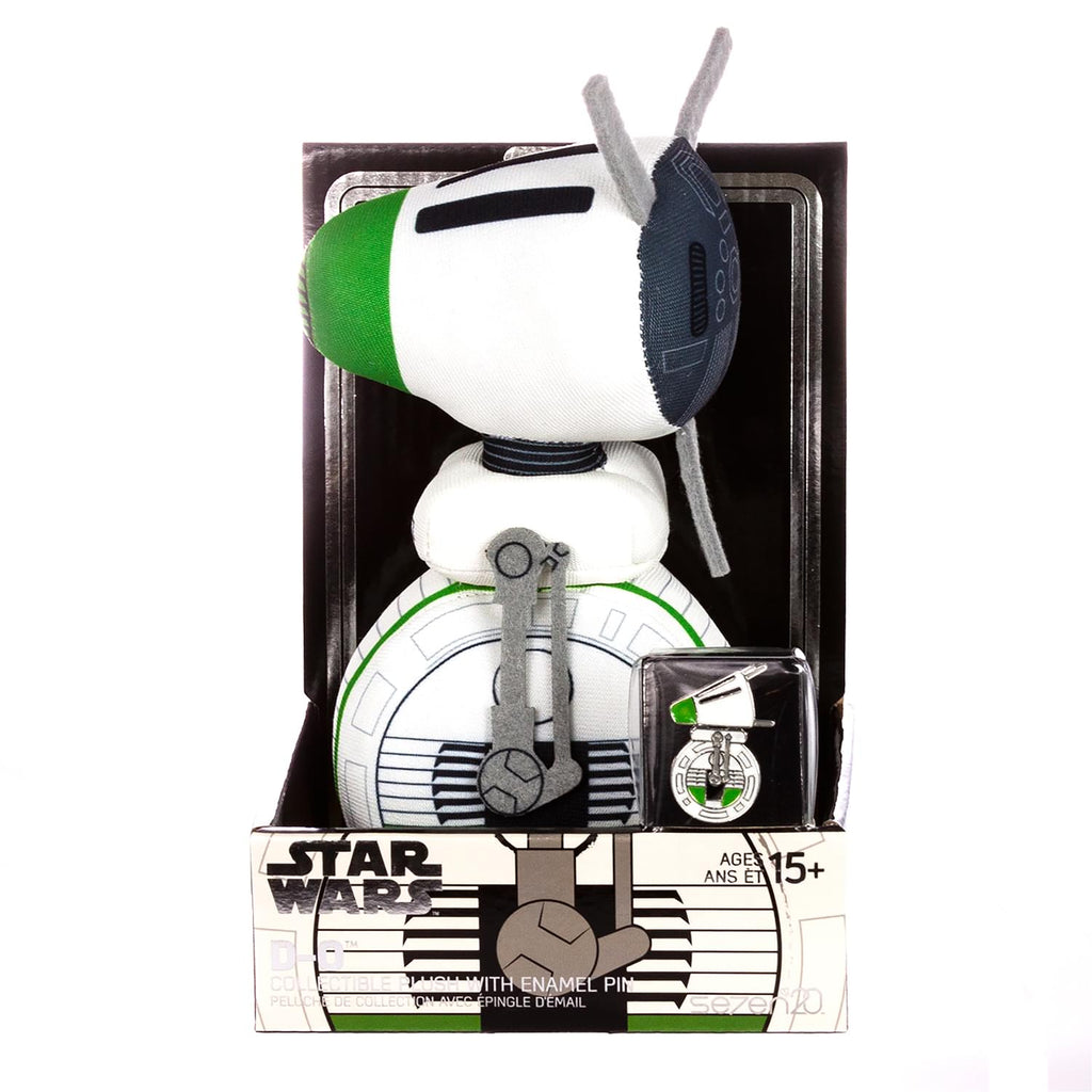 Star Wars D-O Stylized 7 Inch Plush With Enamel Pin