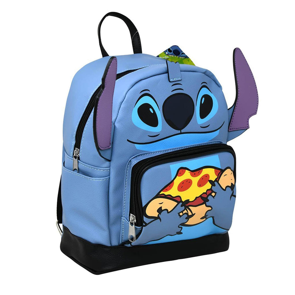 Disney Lilo & Stitch Stitch with Pizza 10 Inch Mini Backpack